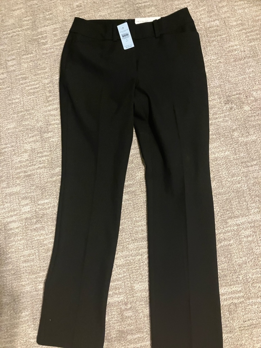Ann Taylor Black Straight Dress Pants